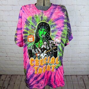 NEW Wayne's World Crucial Taunt Tie Dye Tshirt 2XL